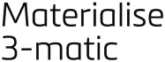 Logotipo Materialise 3-matic