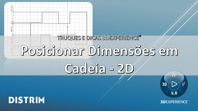 Posicionar dimensoes em cadeia