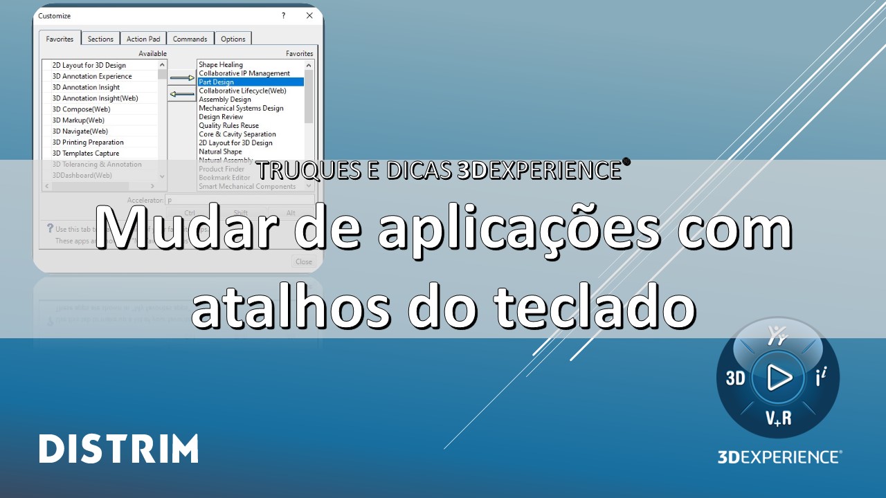 Mudar de aplicacoes com atalhos do teclado